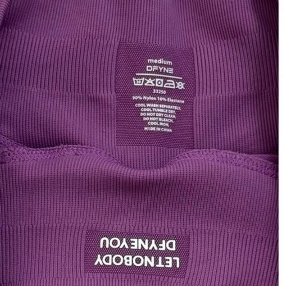 Dfyne impact shorts 4.5" grape medium - Picture 5 of 6